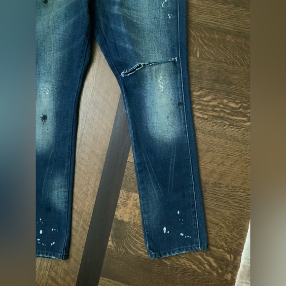 G-STAR RAW Distressed Paint Splatter Rips Fade Women’s Jeans Size 30 BRAND NEW - Picture 8 of 16